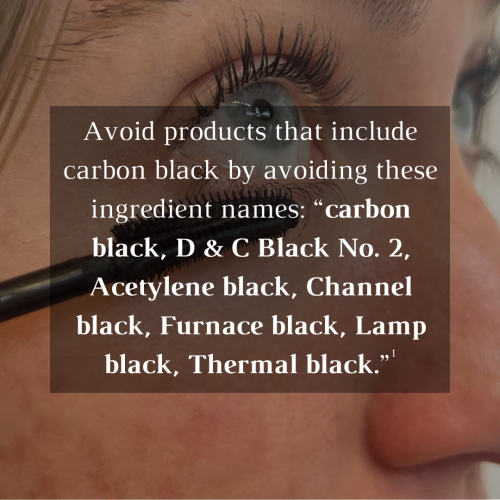 Carbon Black in Mascara